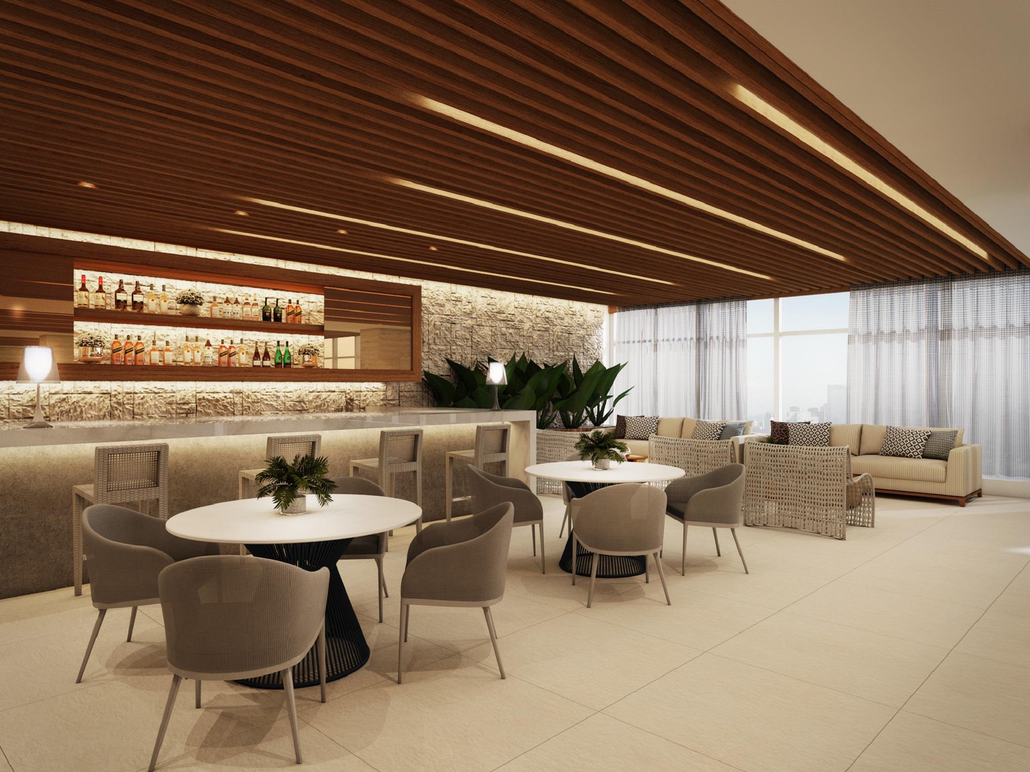 Sheraton Santos Hotel Exterior foto The lounge at the airport