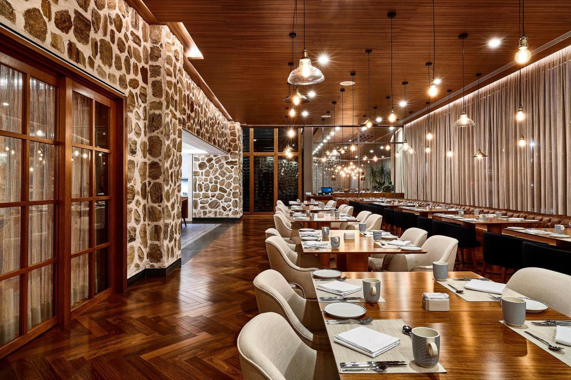 Sheraton Santos Hotel Exterior foto The interior of the restaurant