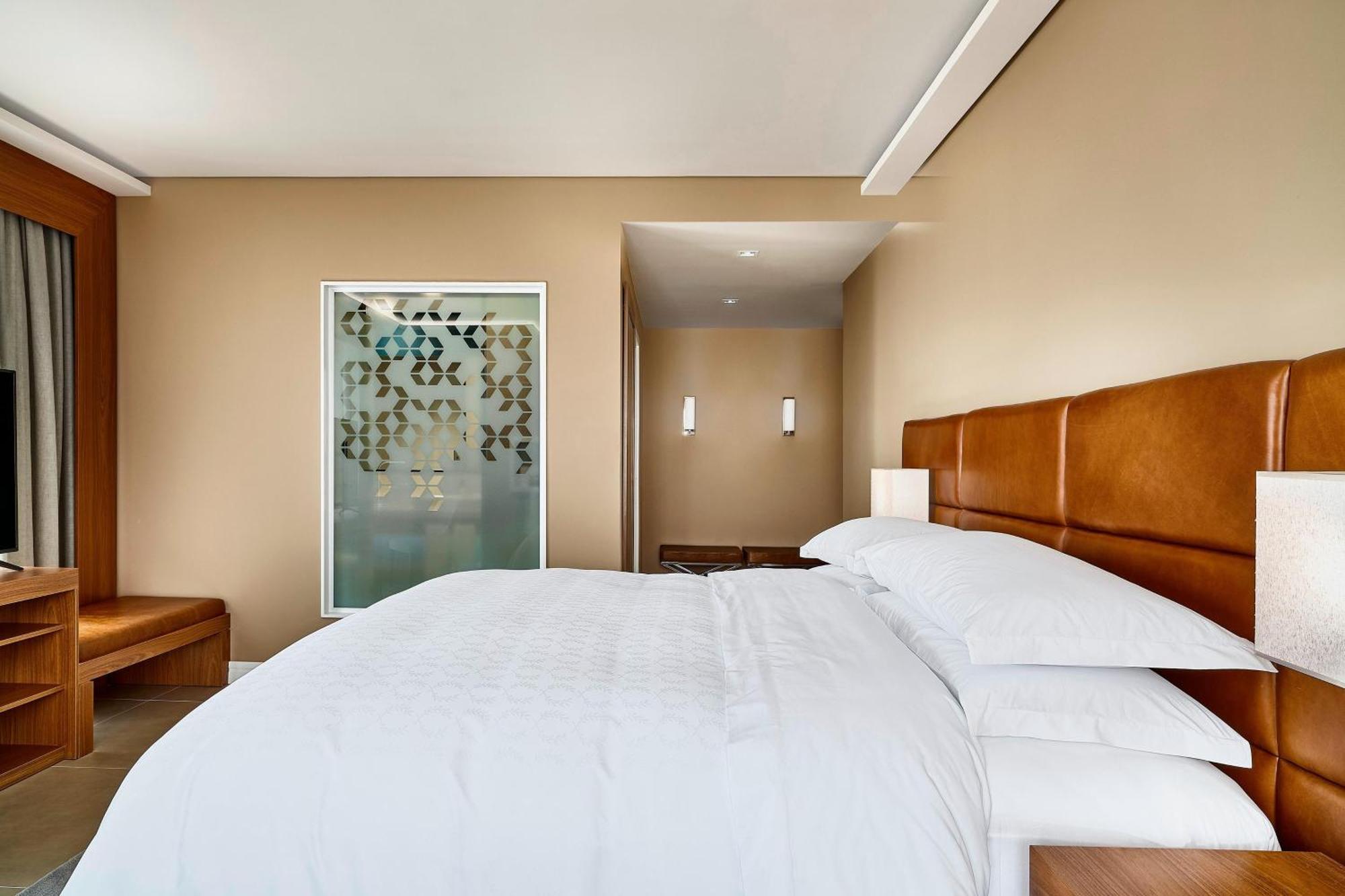 Sheraton Santos Hotel Exterior foto A bedroom at the hotel