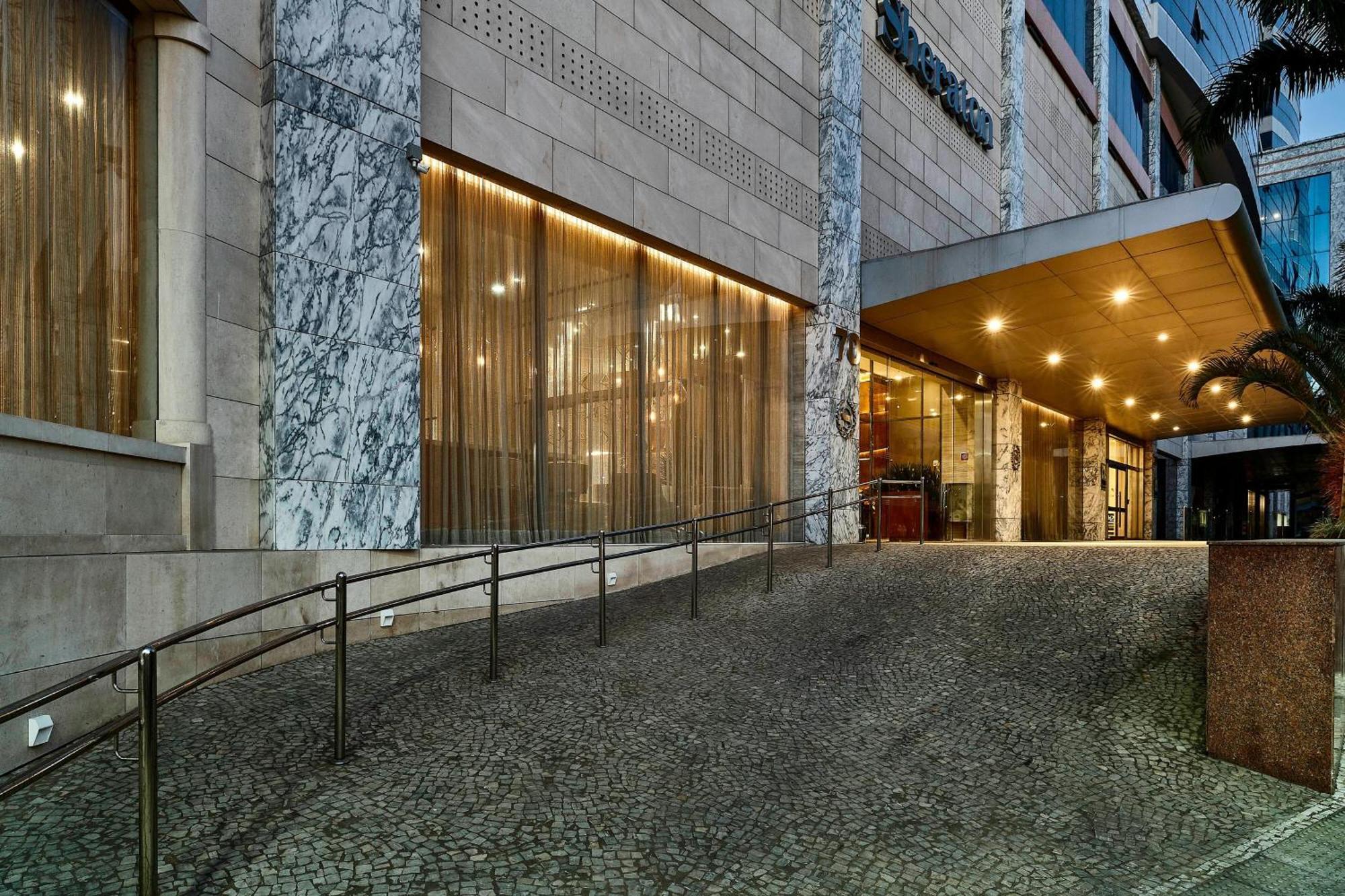 Sheraton Santos Hotel Exterior foto Entrance